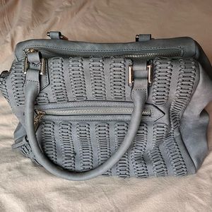 Free People grey leather hobo bag/purse
